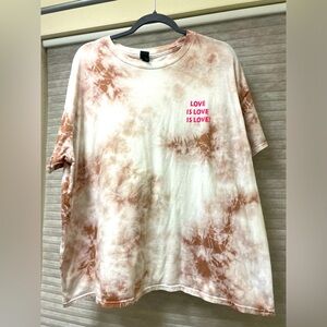 Wild Fable women’s pink tie dye shirt size XL